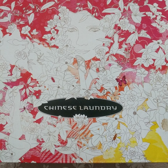 Chinese Laundry Strapy Platform Brown Leather Heal - Picture 6 of 6